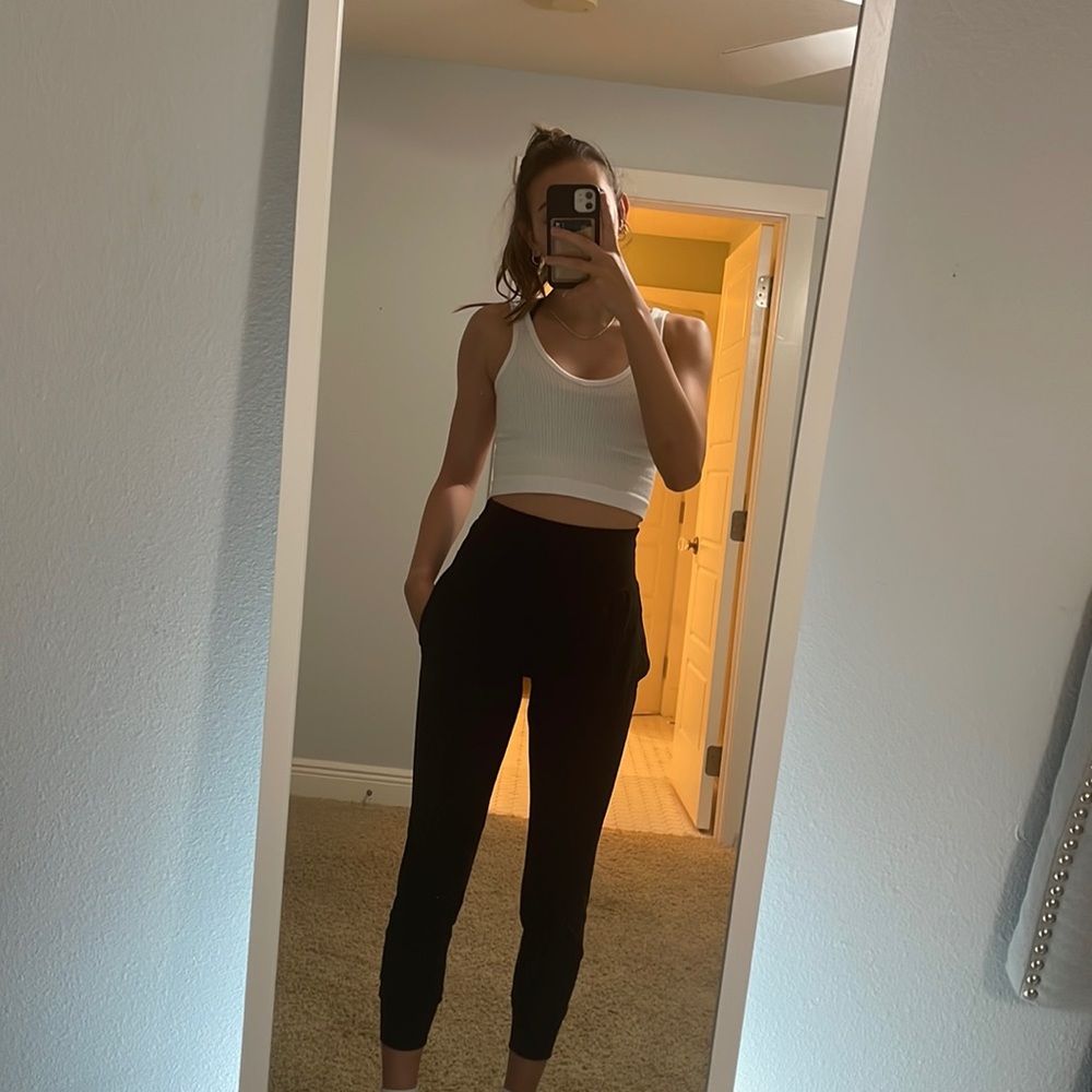 Athleta black joggers